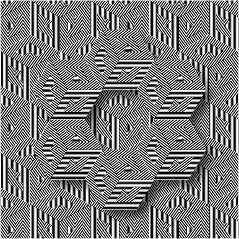 OP-ART  2024  My latest works - 1 by BAGI LASZLO jr.