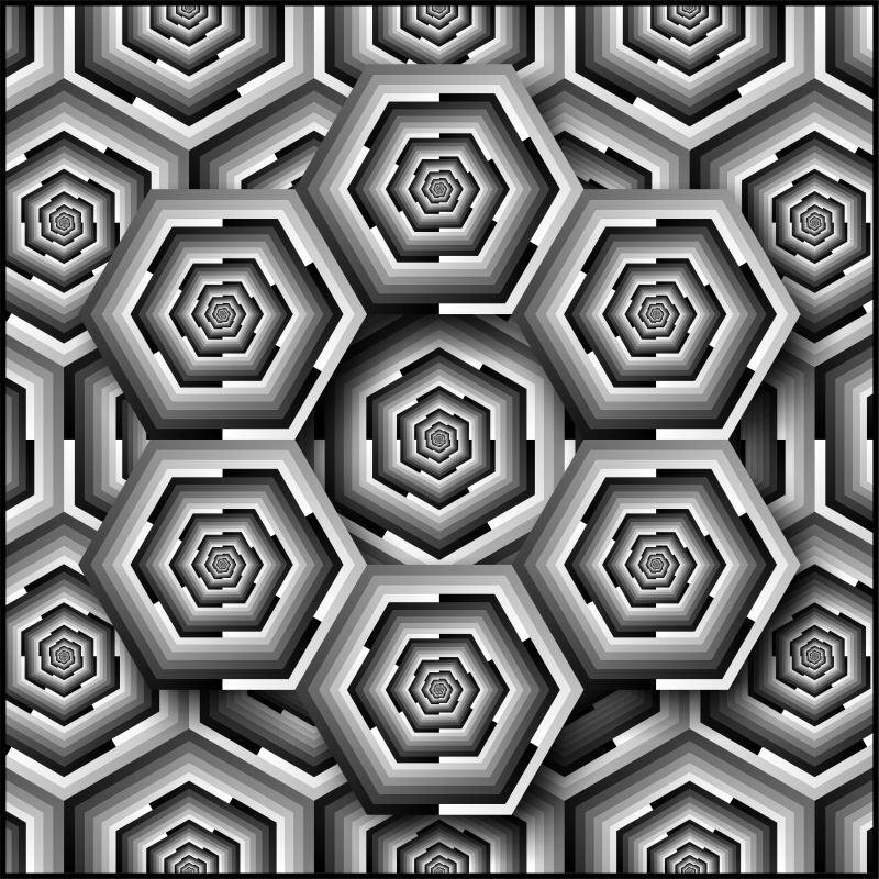 OP-ART  2024  My latest works - 1 by BAGI LASZLO jr.