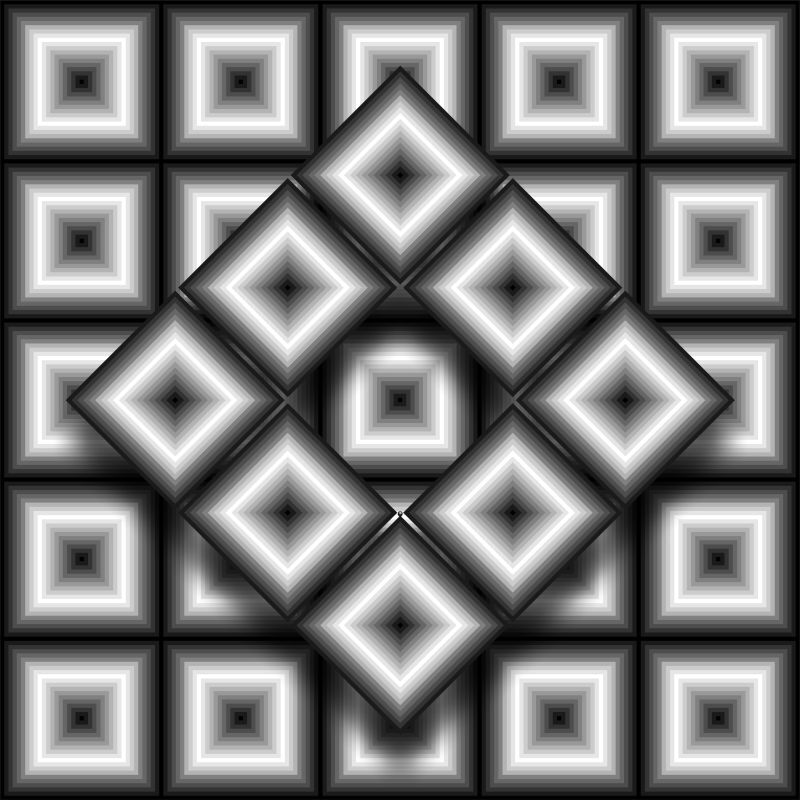 OP-ART  2024  My latest works - 1 by BAGI LASZLO jr.