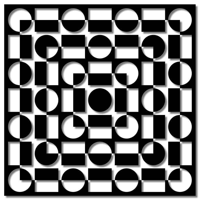 OP-ART  2024  My latest works - 1 by BAGI LASZLO jr.