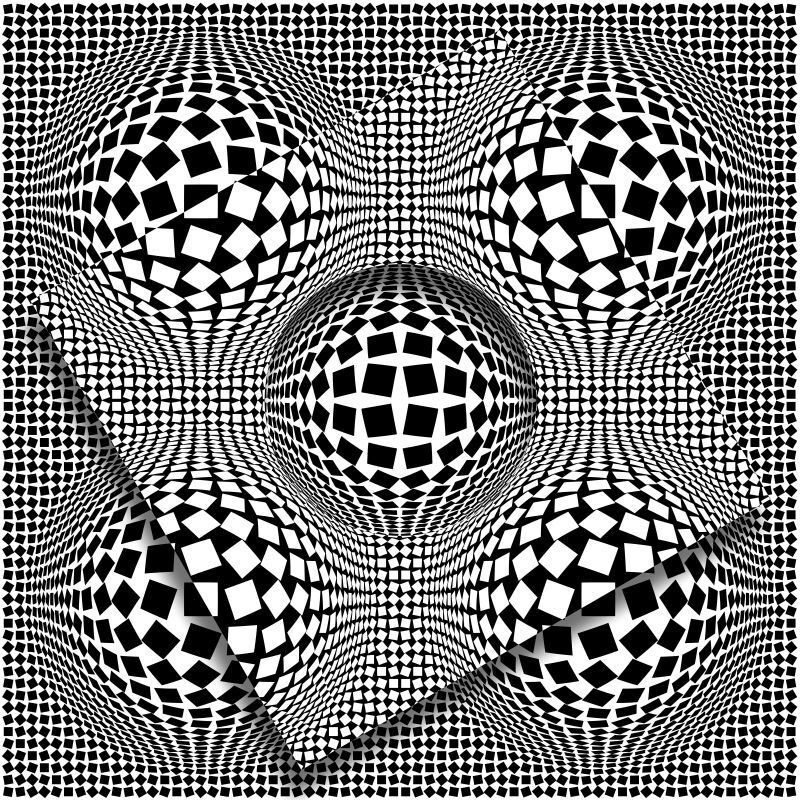 OP-ART  2024  My latest works - 1 by BAGI LASZLO jr.