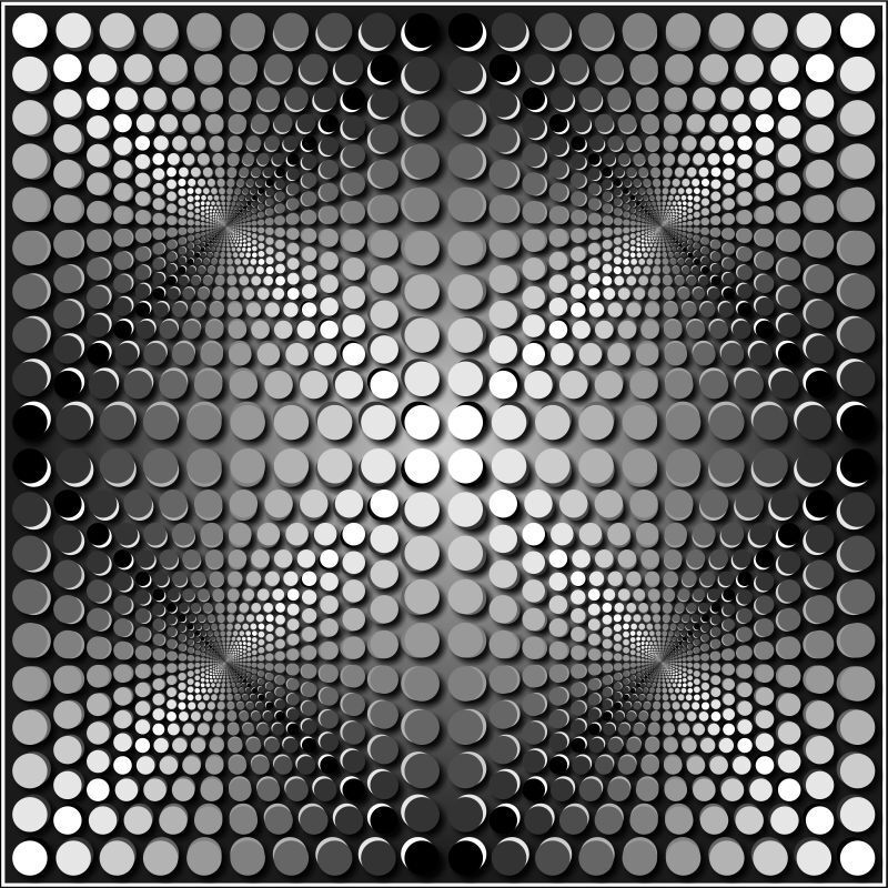 OP-ART  2024  My latest works - 1 by BAGI LASZLO jr.
