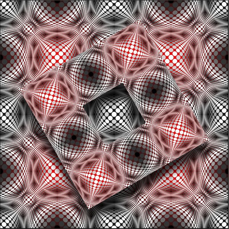 OP-ART  2024  My latest works - 1 by BAGI LASZLO jr.