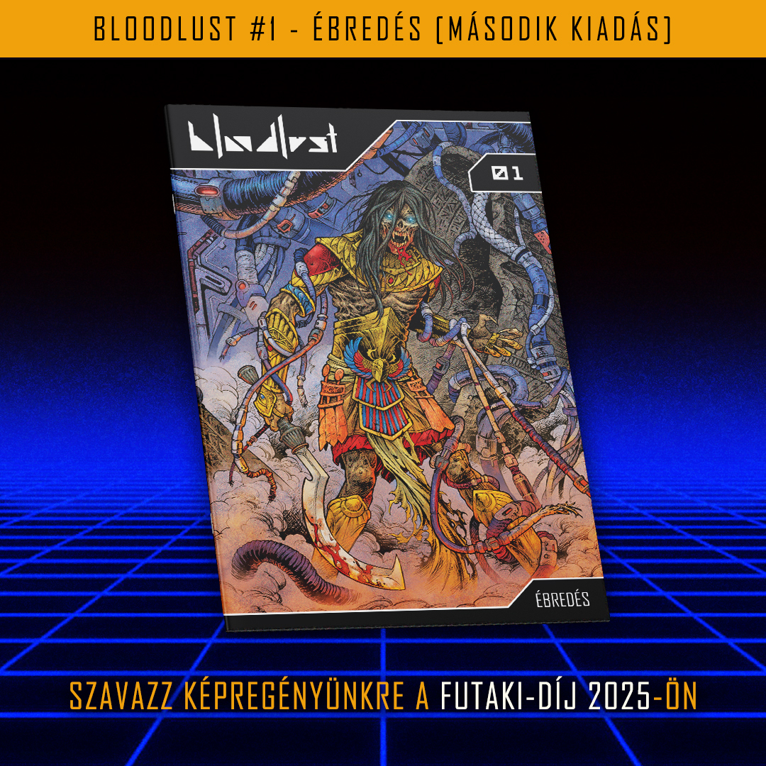 Futaki-d&iacute;j 2025 - Szavazz te is a legjobb magyar k&eacute;preg&eacute;nyre - 1 by Bloodlust k&eacute;preg&eacute;nyek / / Bloodlust Comics
