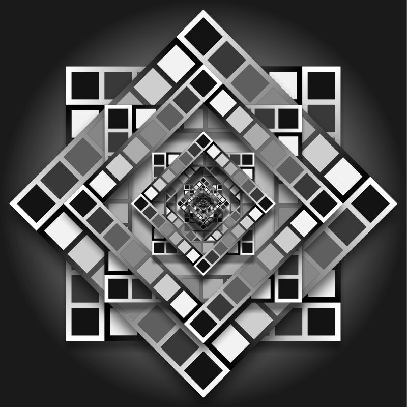 OP-ART  2024  My latest works - 1 by BAGI LASZLO jr.