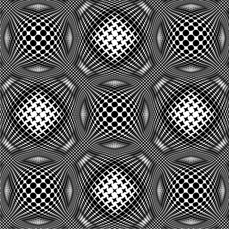 OP-ART  2024  My latest works - 1 by BAGI LASZLO jr.