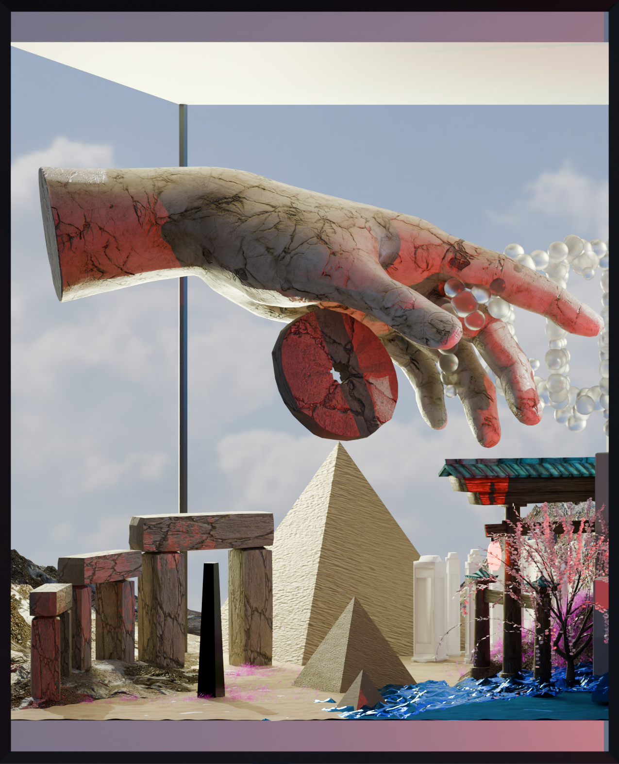 "The Past Presents Future" - 1 by Fork Imre