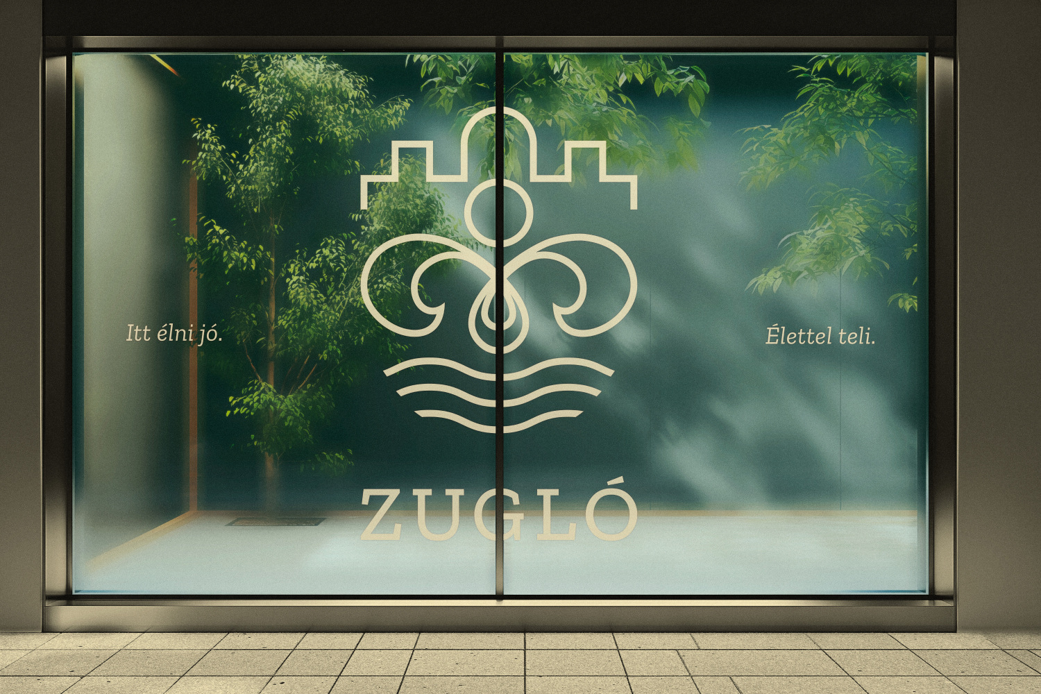 Zugl&oacute; &uacute;j arculata | Log&oacute;tervez&eacute;s Budapest XIV. ker&uuml;lete sz&aacute;m&aacute;ra (p&aacute;ly&aacute;zat) - 1 by Kurucz Tam&aacute;s