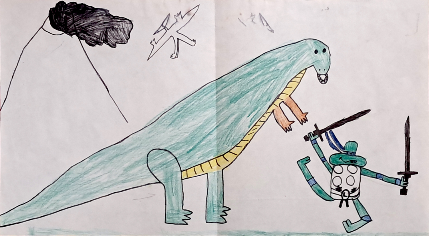 Gyerekkori d&iacute;n&oacute;rajzaim a '90-es &eacute;vekből - 1 by J&aacute;ger Attila