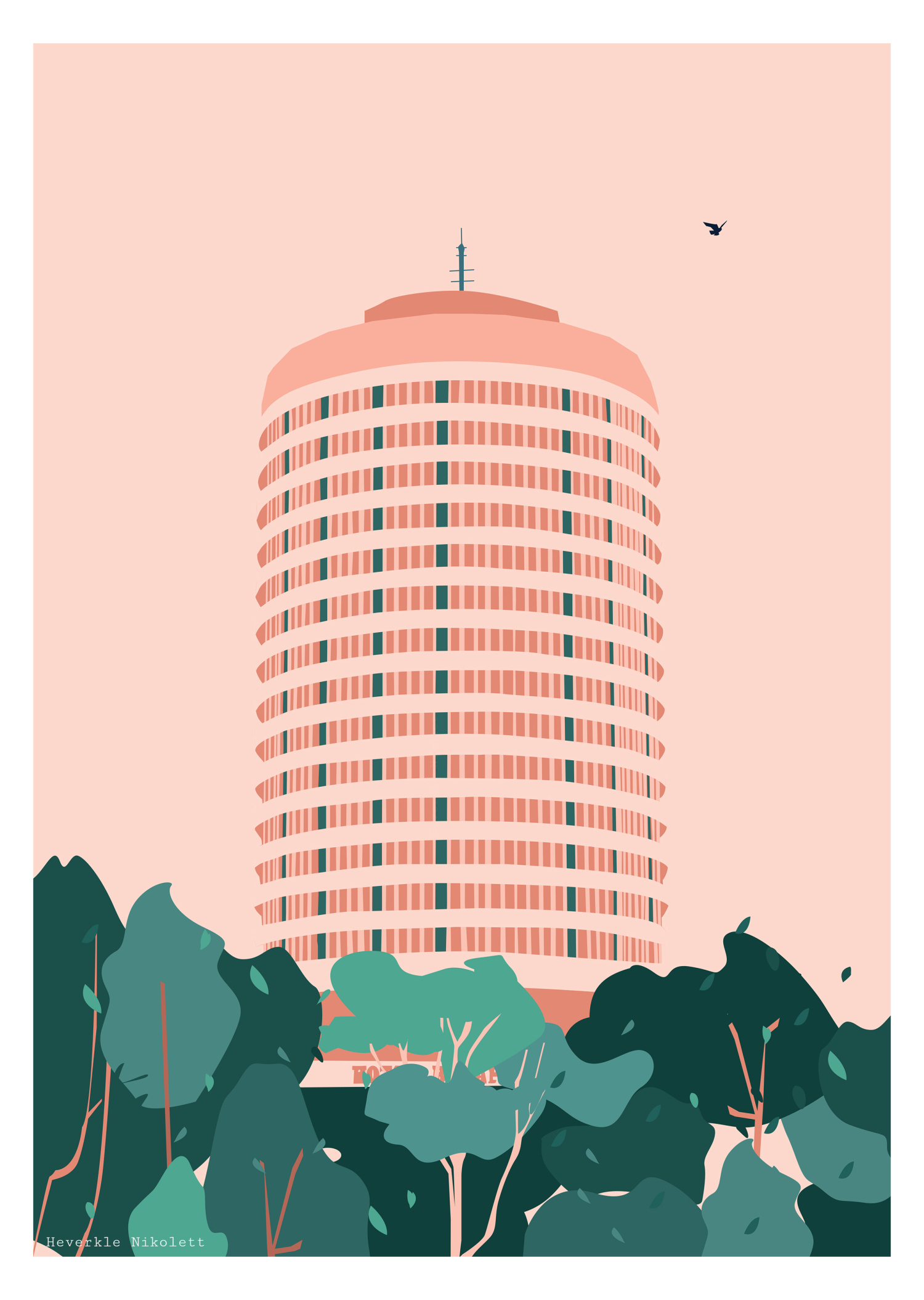 Architectural Daydreams-Budapest  - 1 by Heverkle  Nikolett