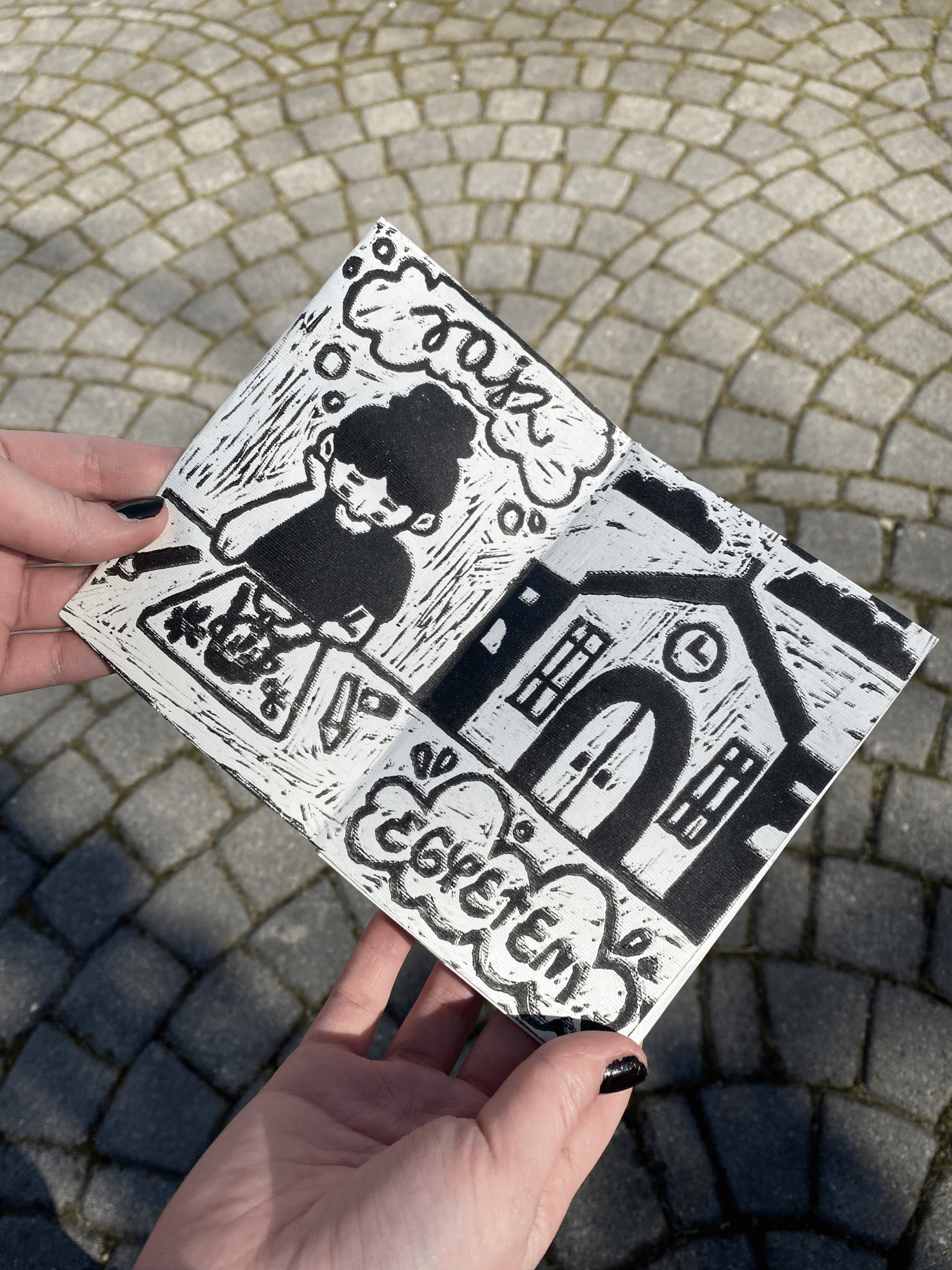 Kov&aacute;cs D&oacute;ra: &Aacute;lmaim p&aacute;r k&eacute;pben - lin&oacute; zine - 1 by Kov&aacute;cs D&oacute;ra