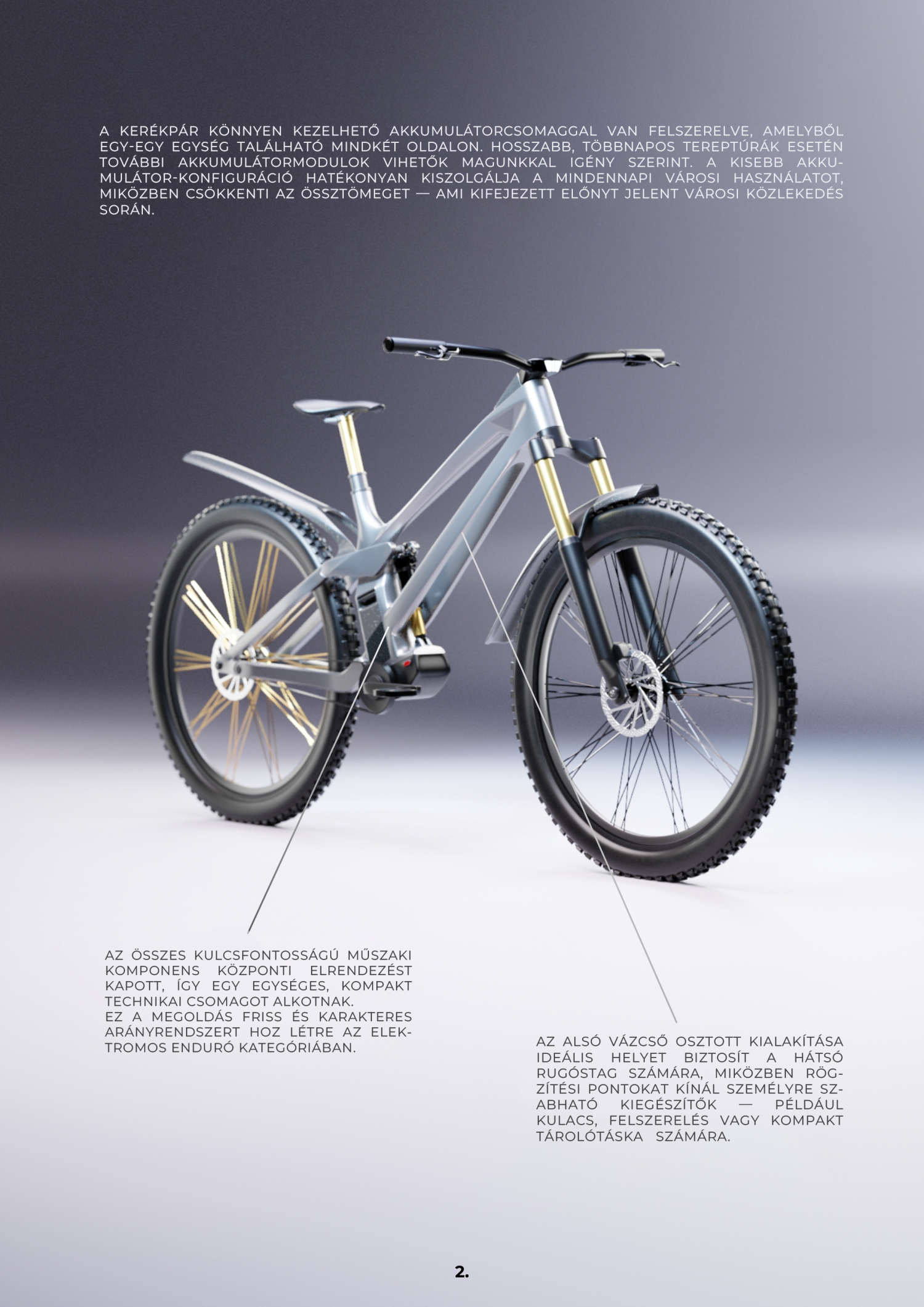 BLAZ-E elektromos enduro ker&eacute;kp&aacute;r koncepci&oacute; - 1 by Lelkes M&aacute;ty&aacute;s