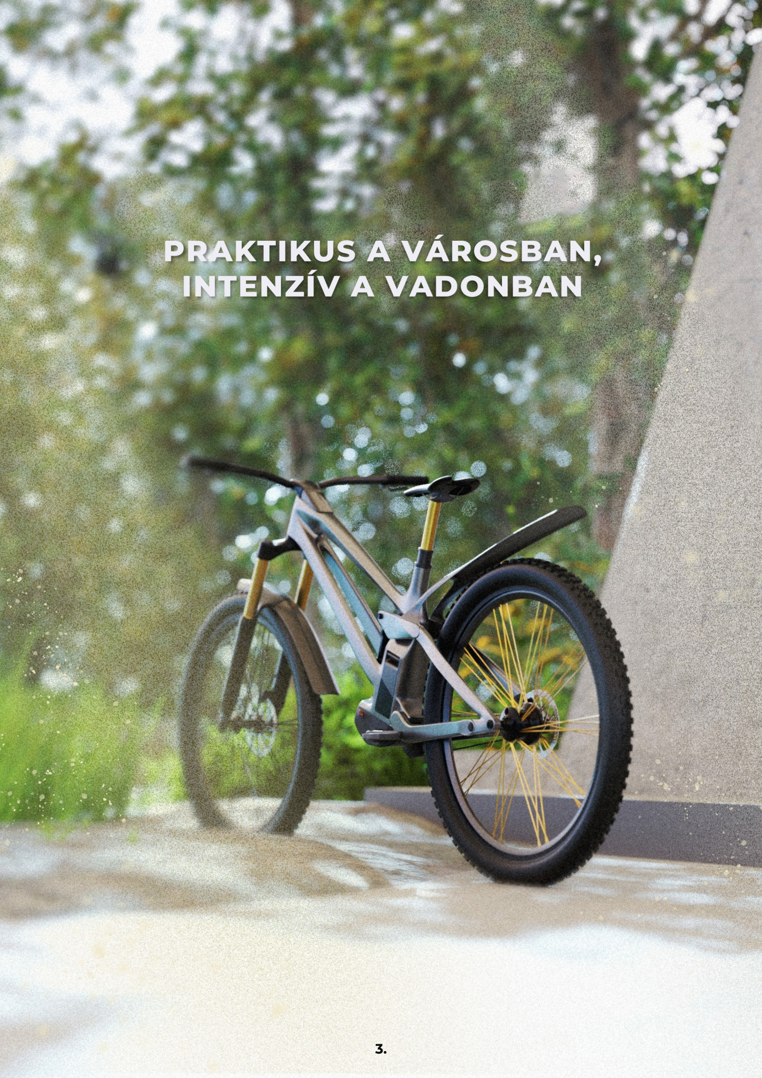 BLAZ-E elektromos enduro ker&eacute;kp&aacute;r koncepci&oacute; - 1 by Lelkes M&aacute;ty&aacute;s