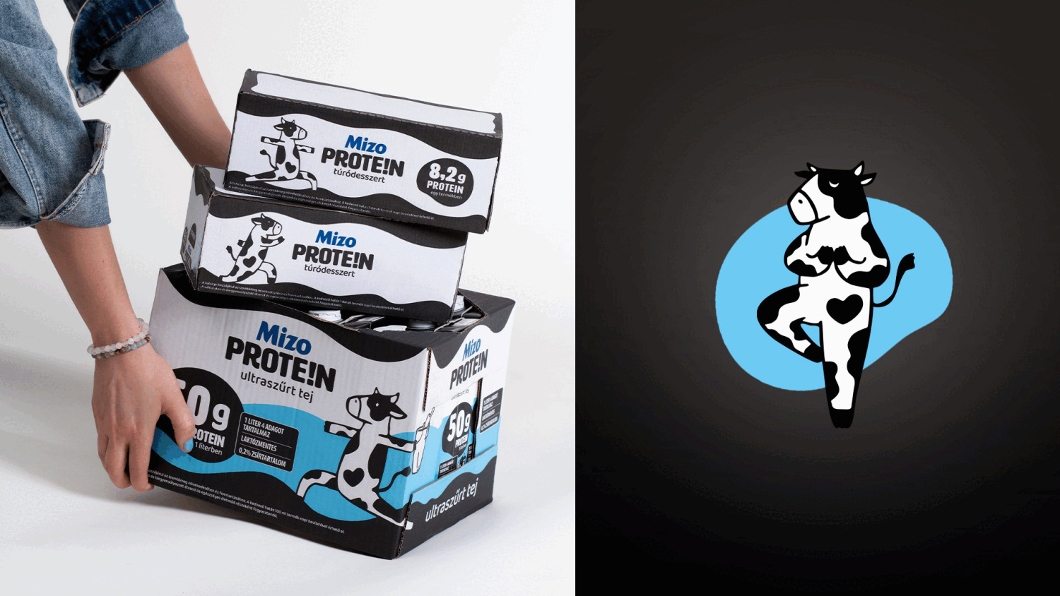 MIZO PROTE!N Branding - 1 by BolkoDesign