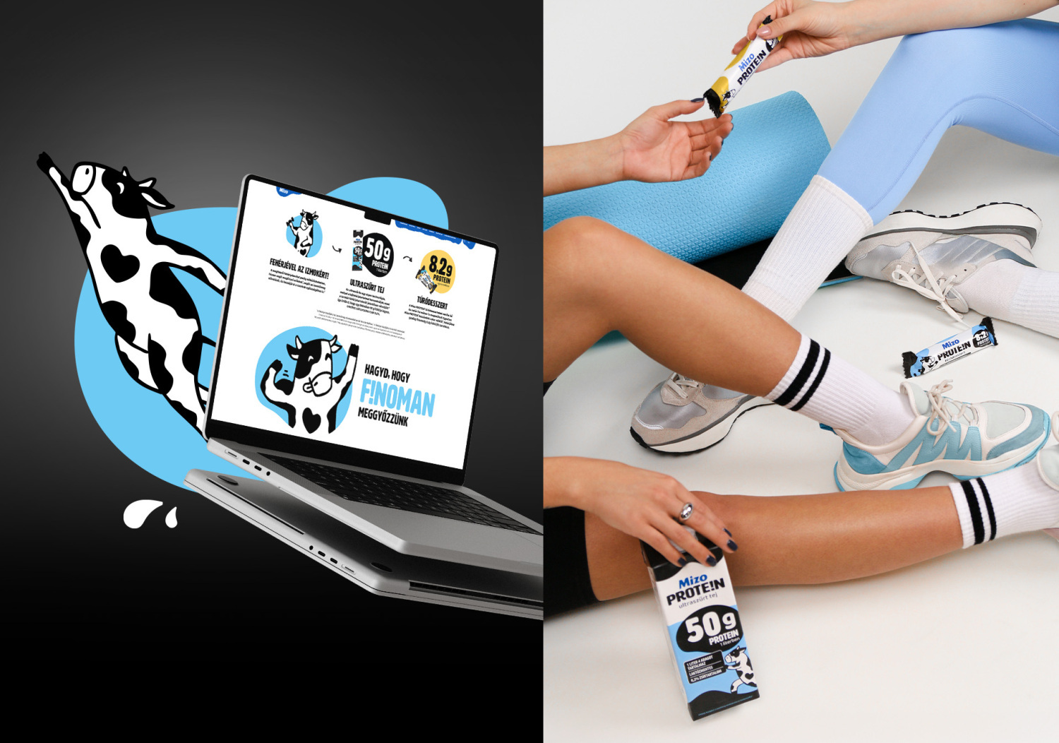 MIZO PROTE!N Branding - 1 by BolkoDesign