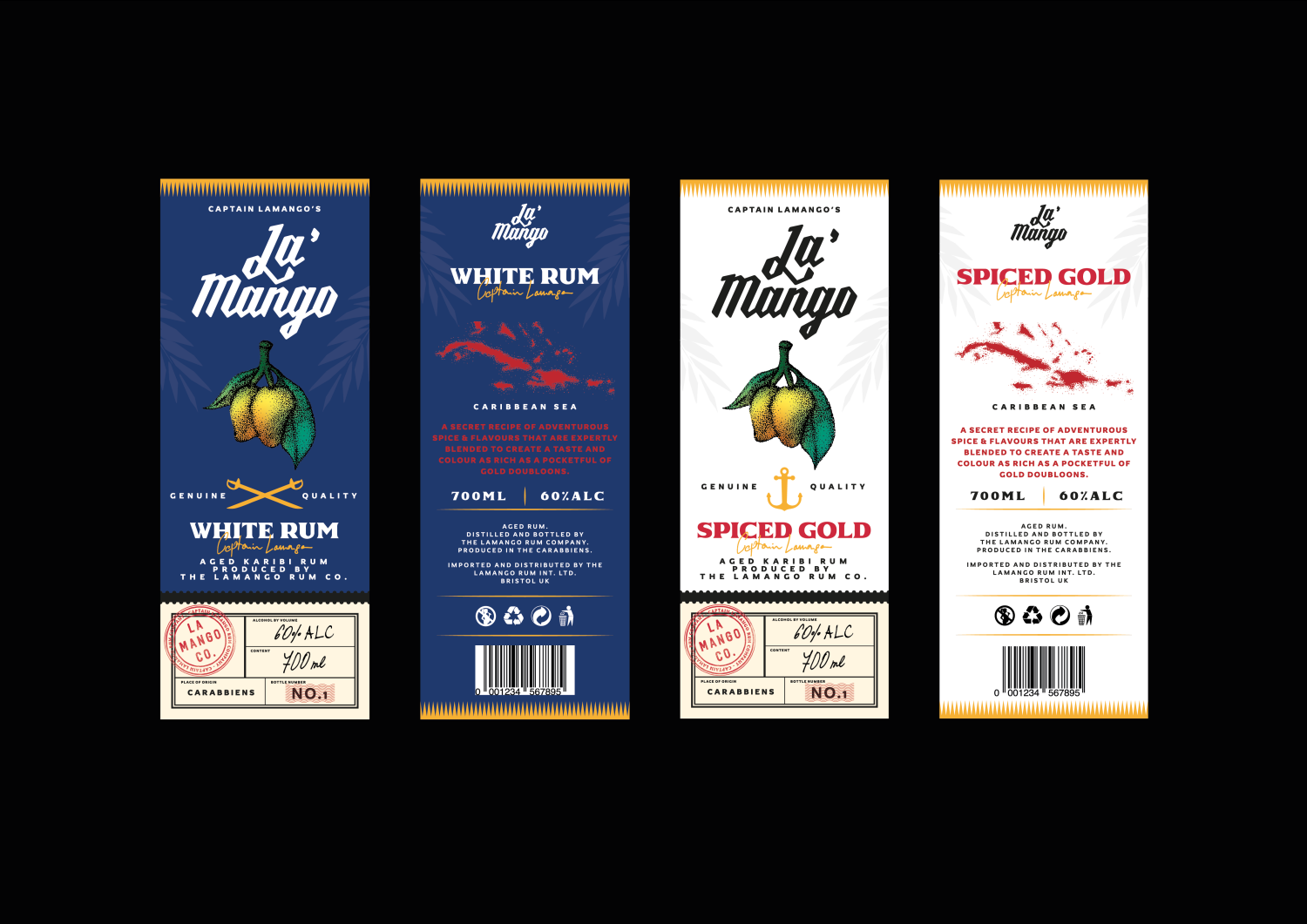 Lamango pr&eacute;mium rum arculat &eacute;s limit&aacute;lt d&iacute;szcsomagol&aacute;s - 1 by Szalai P&eacute;ter