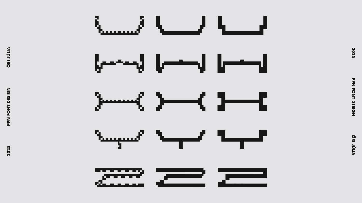 PPN Font Design - 1 by orijuliadesign
