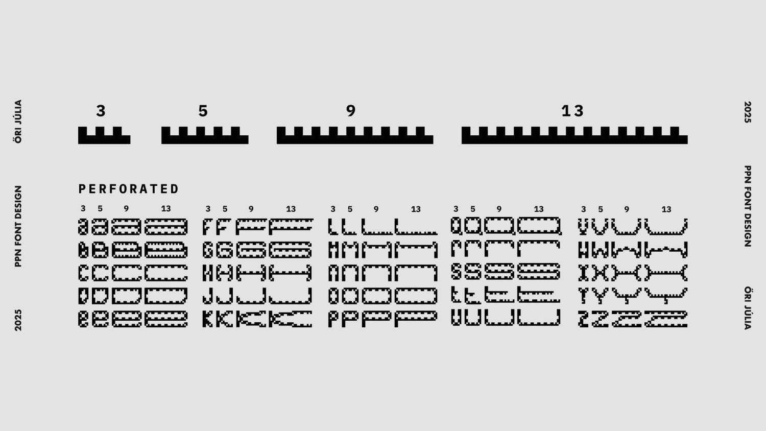 PPN Font Design - 1 by orijuliadesign