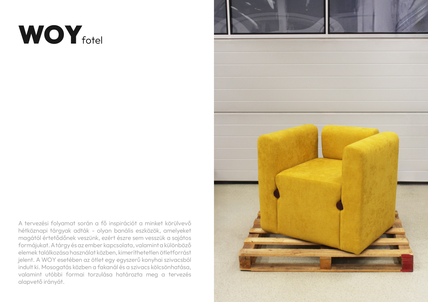 WOY fotel - 1 by Barab&aacute;s Henriett