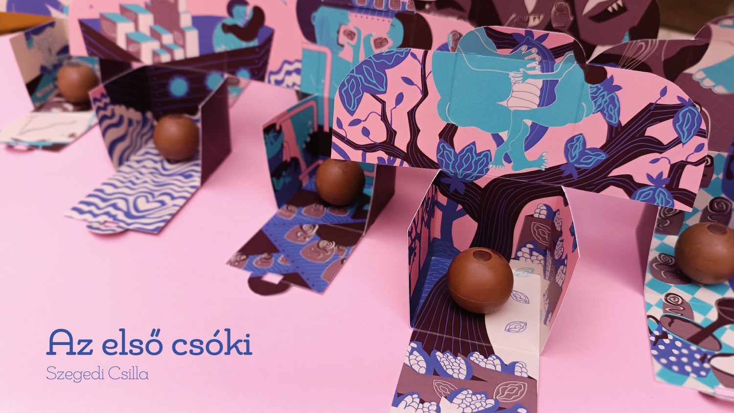 Az első cs&oacute;ki | csokol&aacute;d&eacute; csomagol&aacute;s - 1 by Szegedi Csilla
