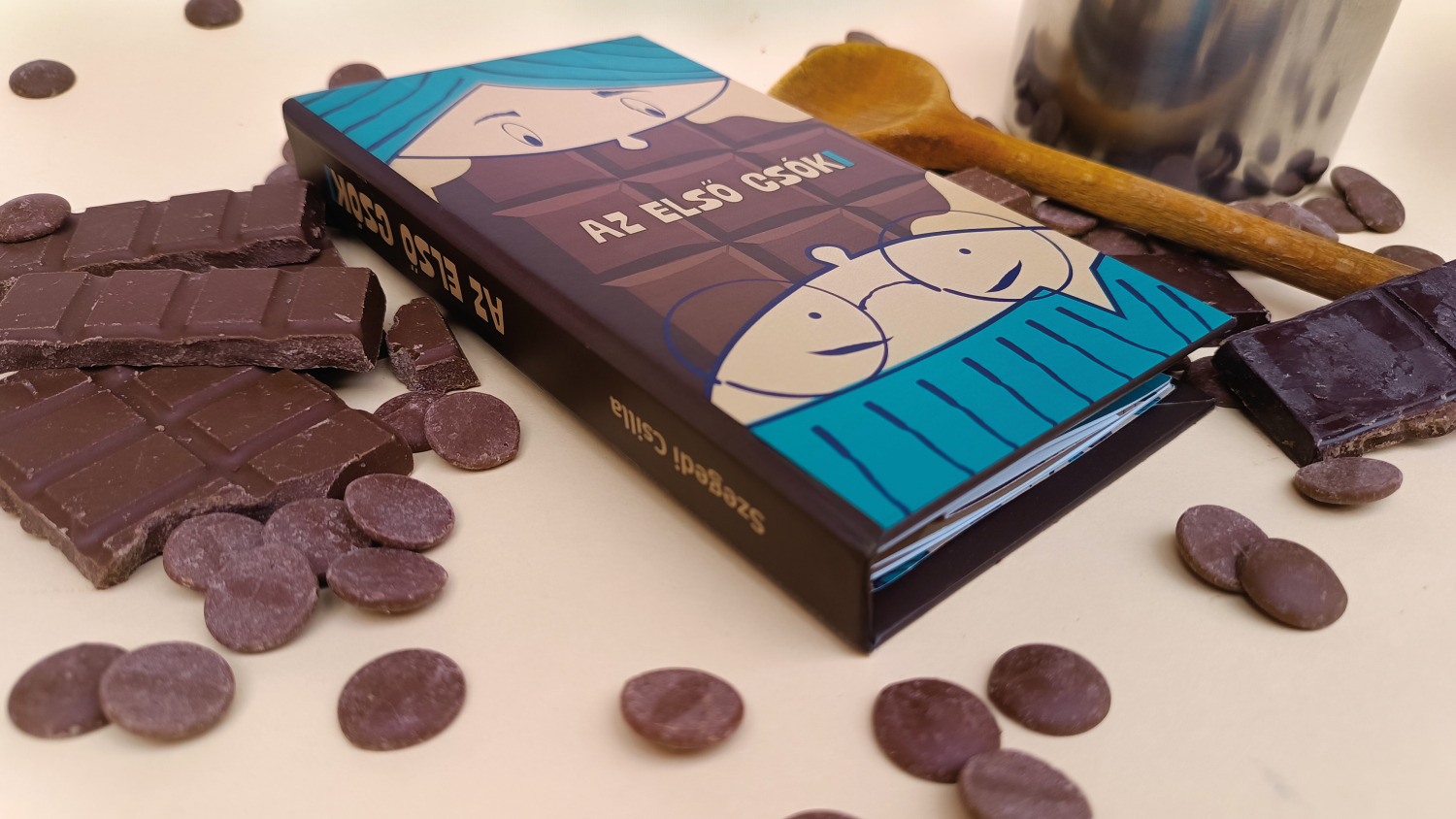 Az első cs&oacute;ki | silent book - 1 by Szegedi Csilla