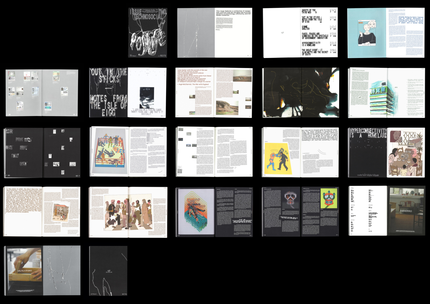 Postlife Issue II - Technosocial - 1 by Classmate Studio