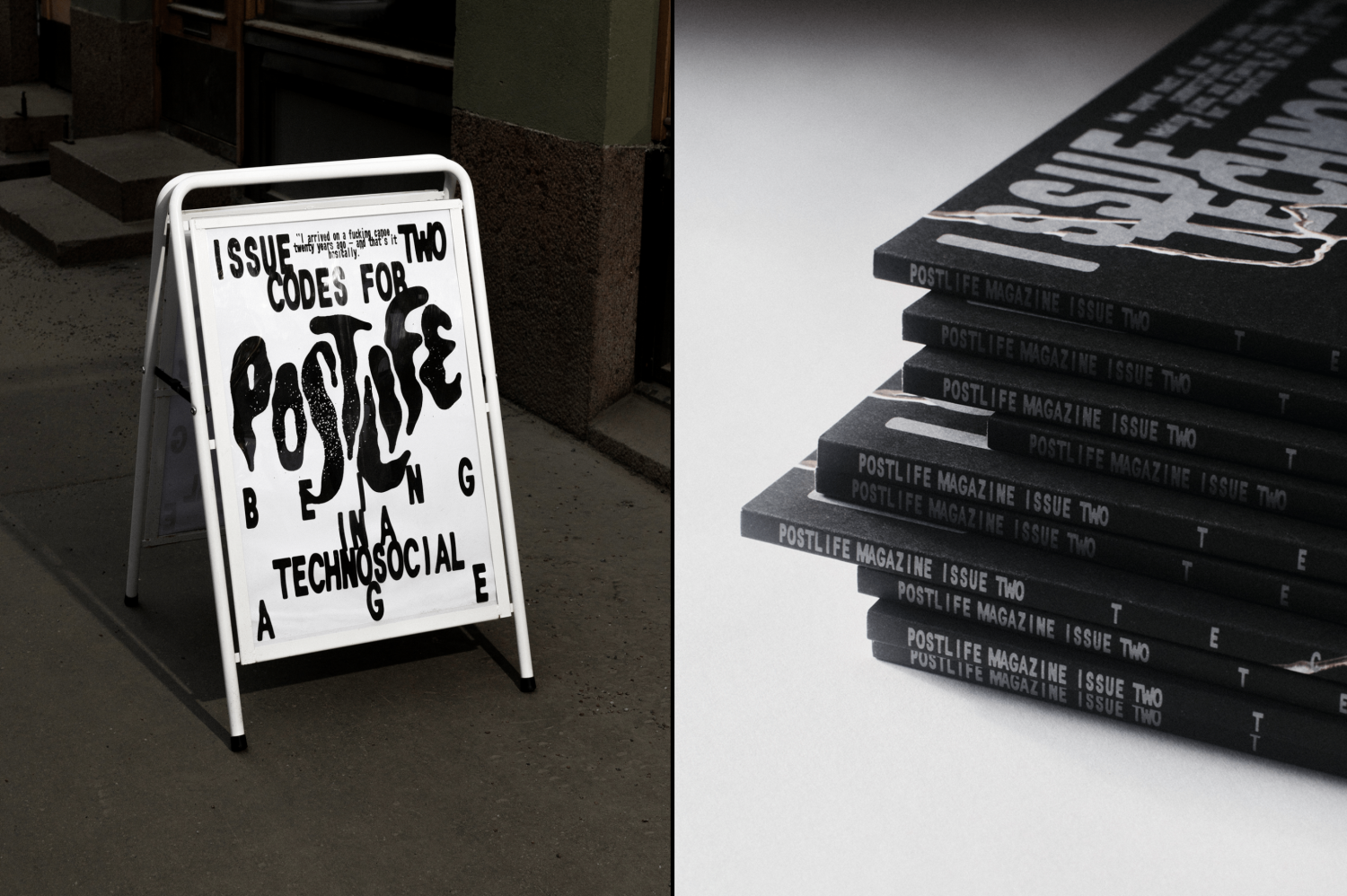 Postlife Issue II - Technosocial - 1 by Classmate Studio