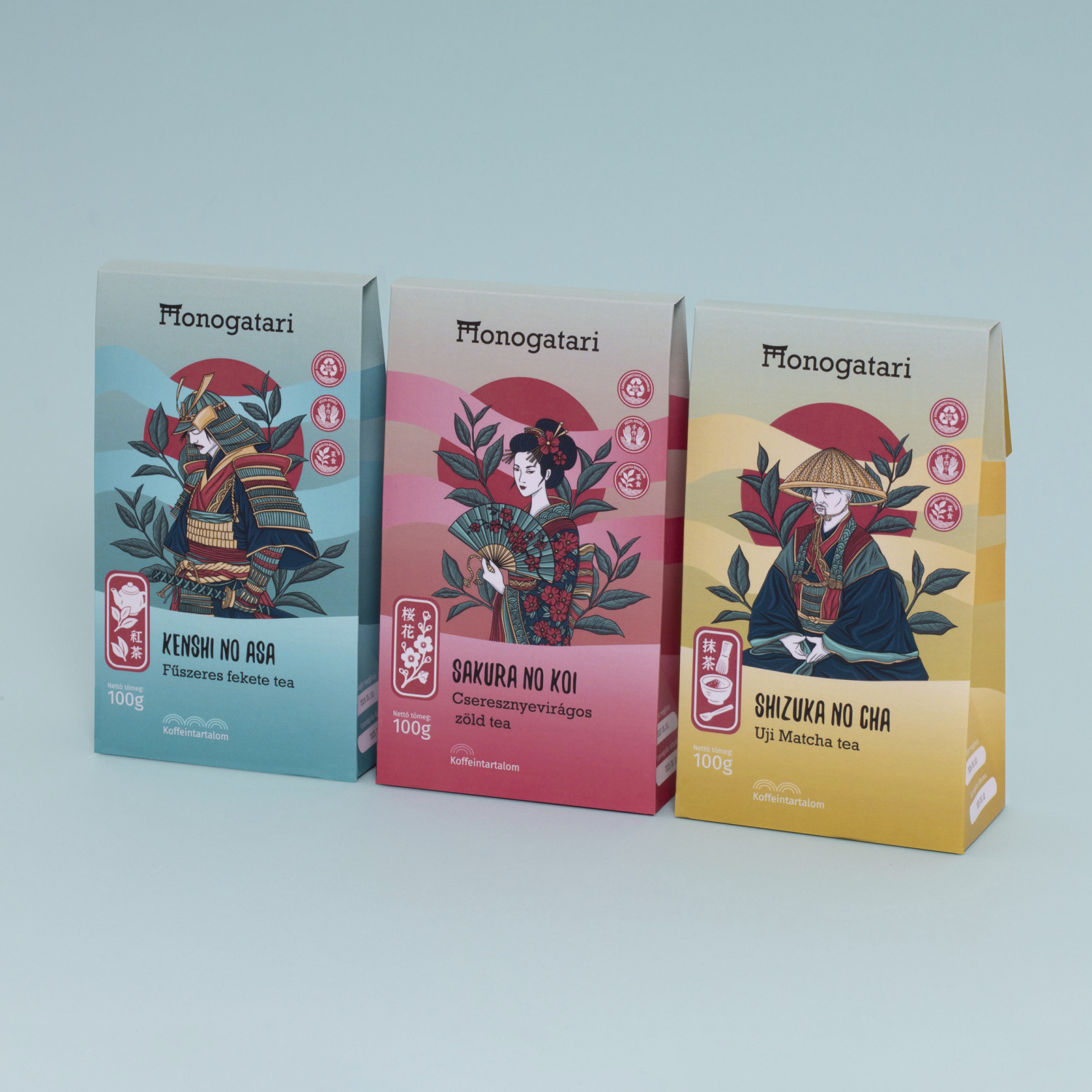 Monogatari-Jap&aacute;n tea csomagol&aacute;s - 1 by Fetter Celina