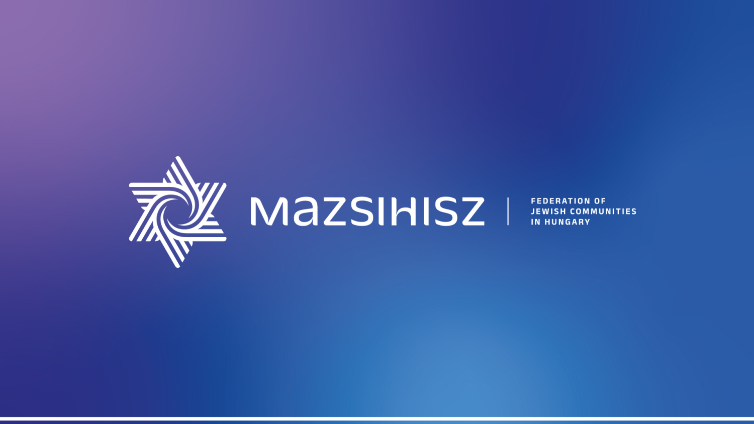 Magyarorsz&aacute;gi Zsid&oacute; Hitk&ouml;zs&eacute;gek Sz&ouml;vets&eacute;ge - Arculat &eacute;s webdesign - 1 by noppa design