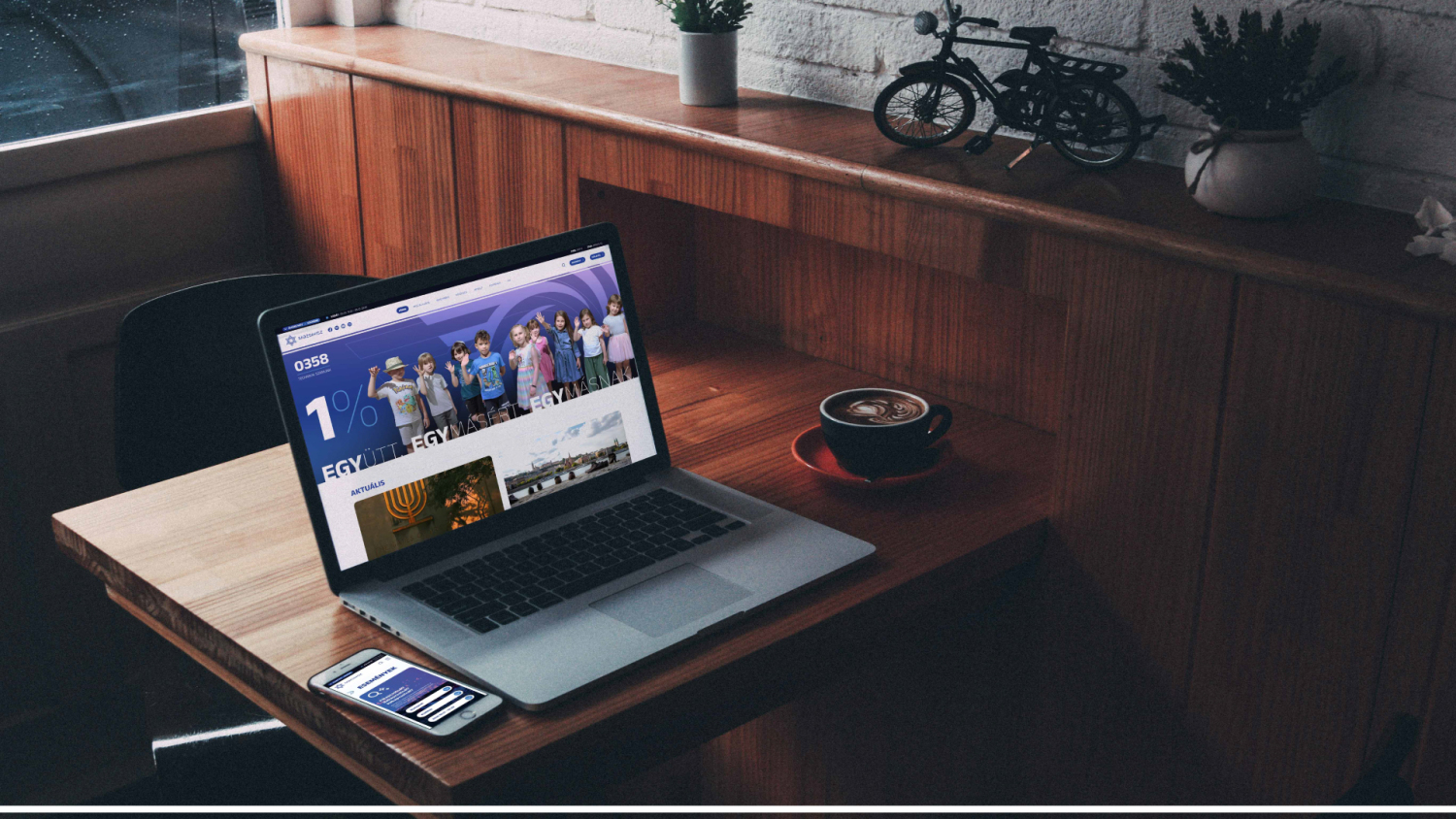 Magyarorsz&aacute;gi Zsid&oacute; Hitk&ouml;zs&eacute;gek Sz&ouml;vets&eacute;ge - Arculat &eacute;s webdesign - 1 by noppa design