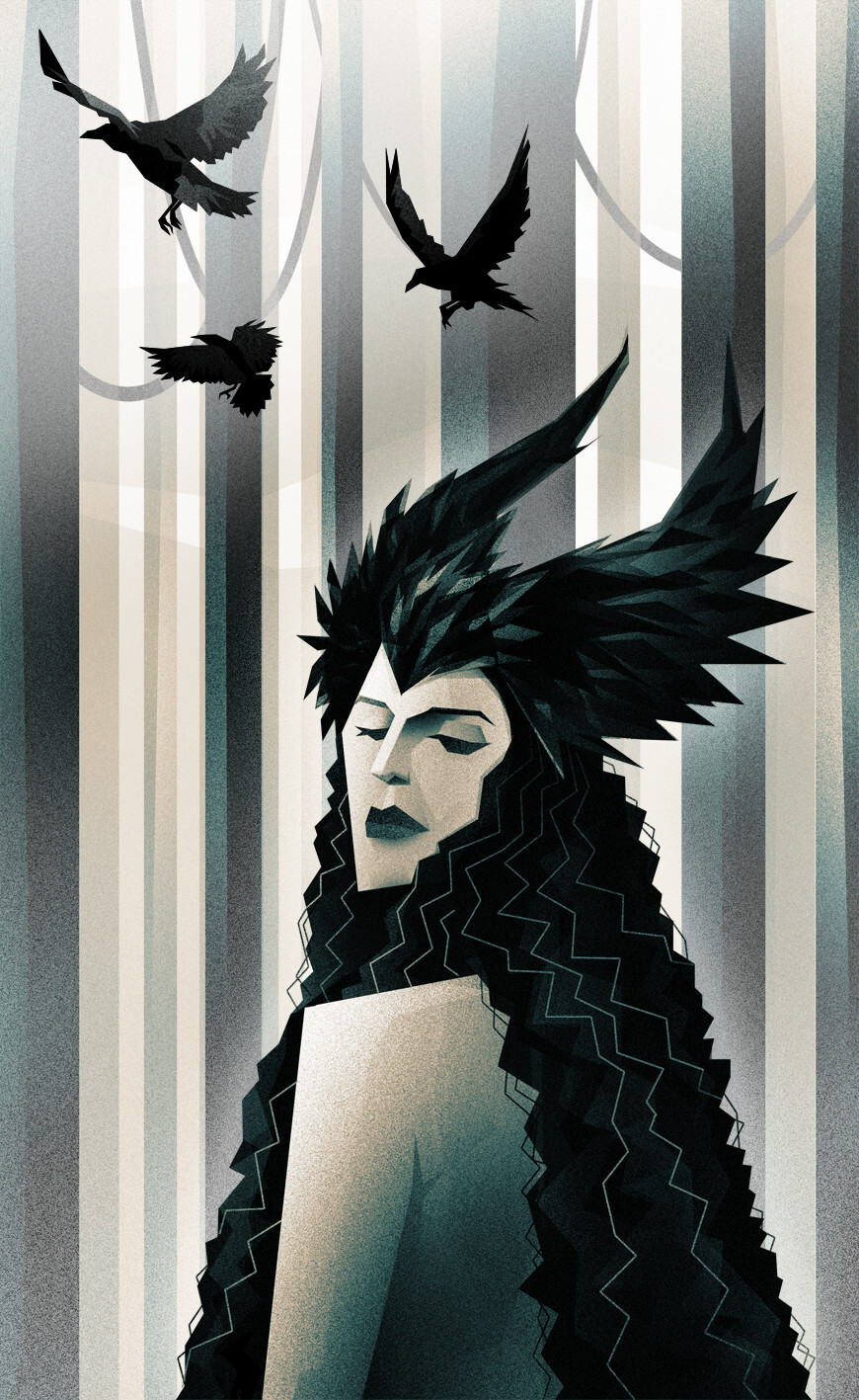 Lady Crow - 1 by Sebesty&eacute;n D&aacute;niel