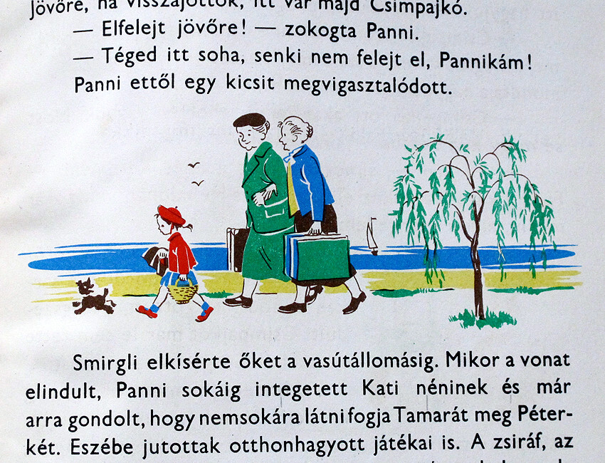 P&ouml;tty&ouml;s Panni a Balatonon, 1956 - 1 by F. Gy&ouml;rffy Anna