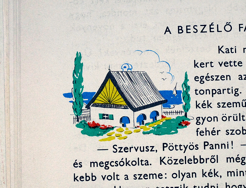 P&ouml;tty&ouml;s Panni a Balatonon, 1956 - 1 by F. Gy&ouml;rffy Anna