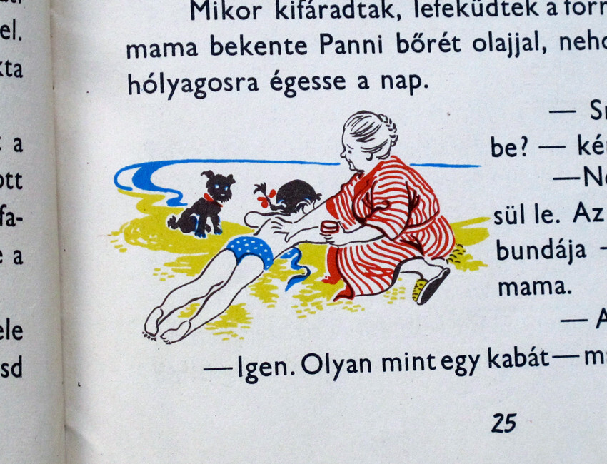 P&ouml;tty&ouml;s Panni a Balatonon, 1956 - 1 by F. Gy&ouml;rffy Anna