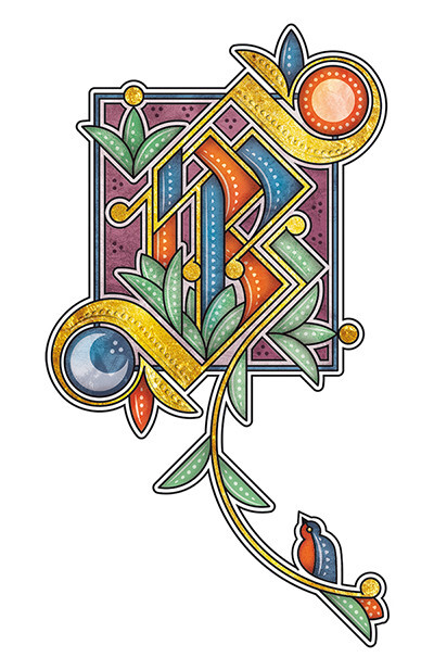 Inici&aacute;l&eacute; - 1 by K&oacute;nya Mikl&oacute;s