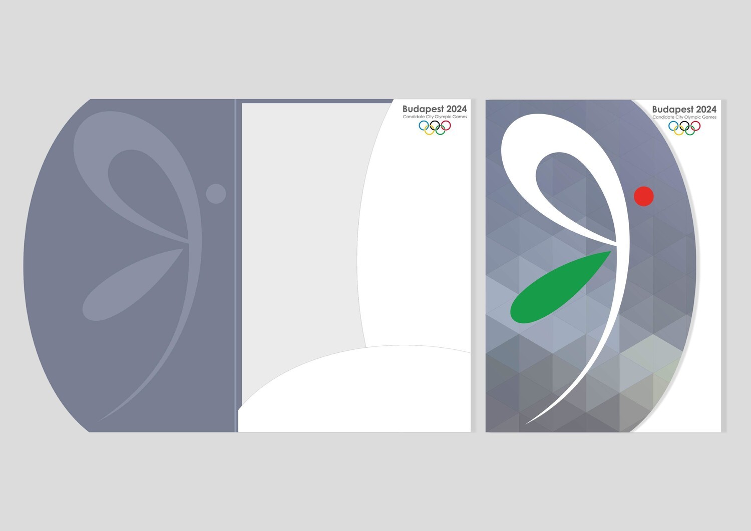 #BUDAPEST 2024 Olimpiai Logo terv  - 1 by Tari Zs&oacute;fi