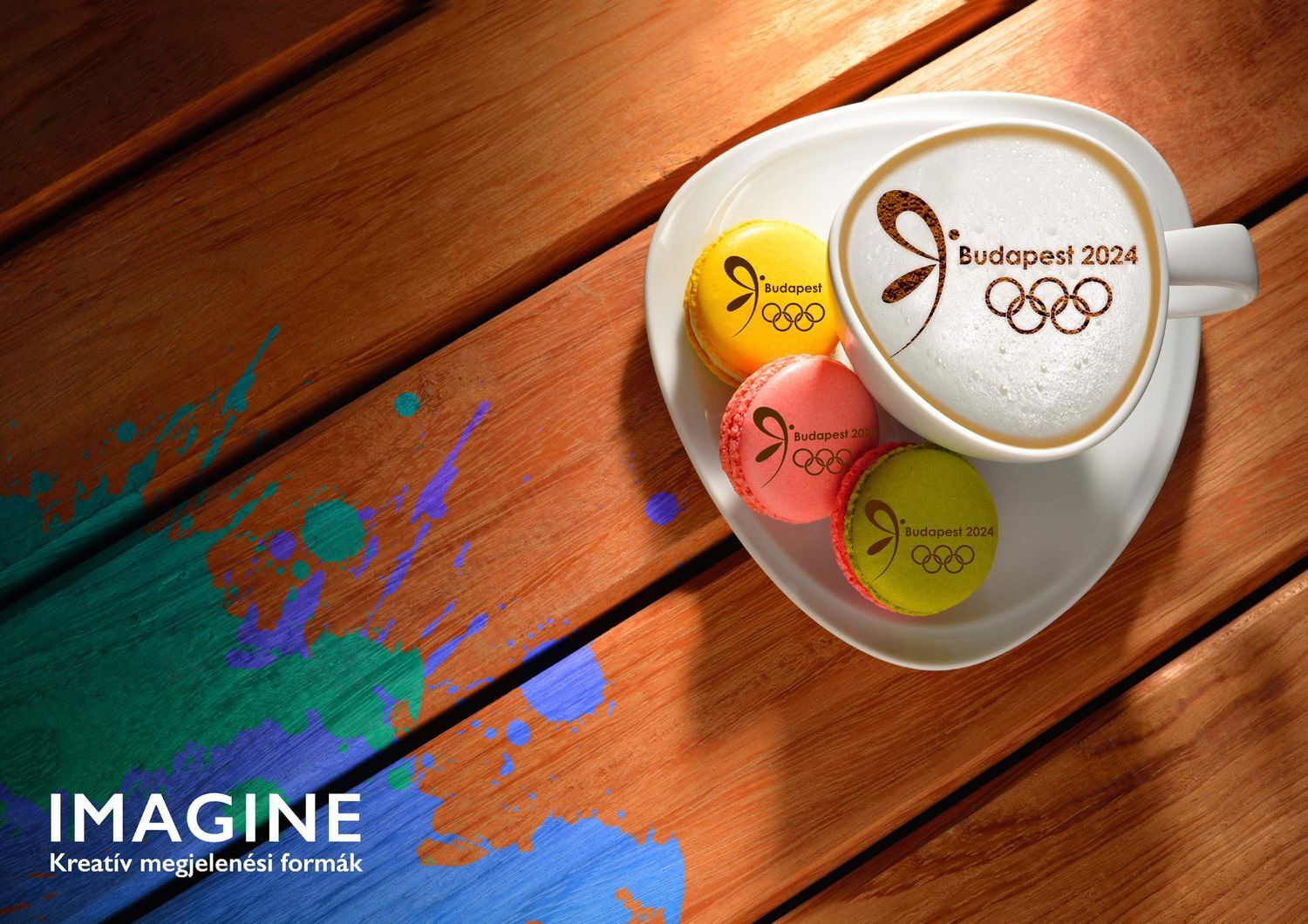 #BUDAPEST 2024 Olimpiai Logo terv  - 1 by Tari Zs&oacute;fi