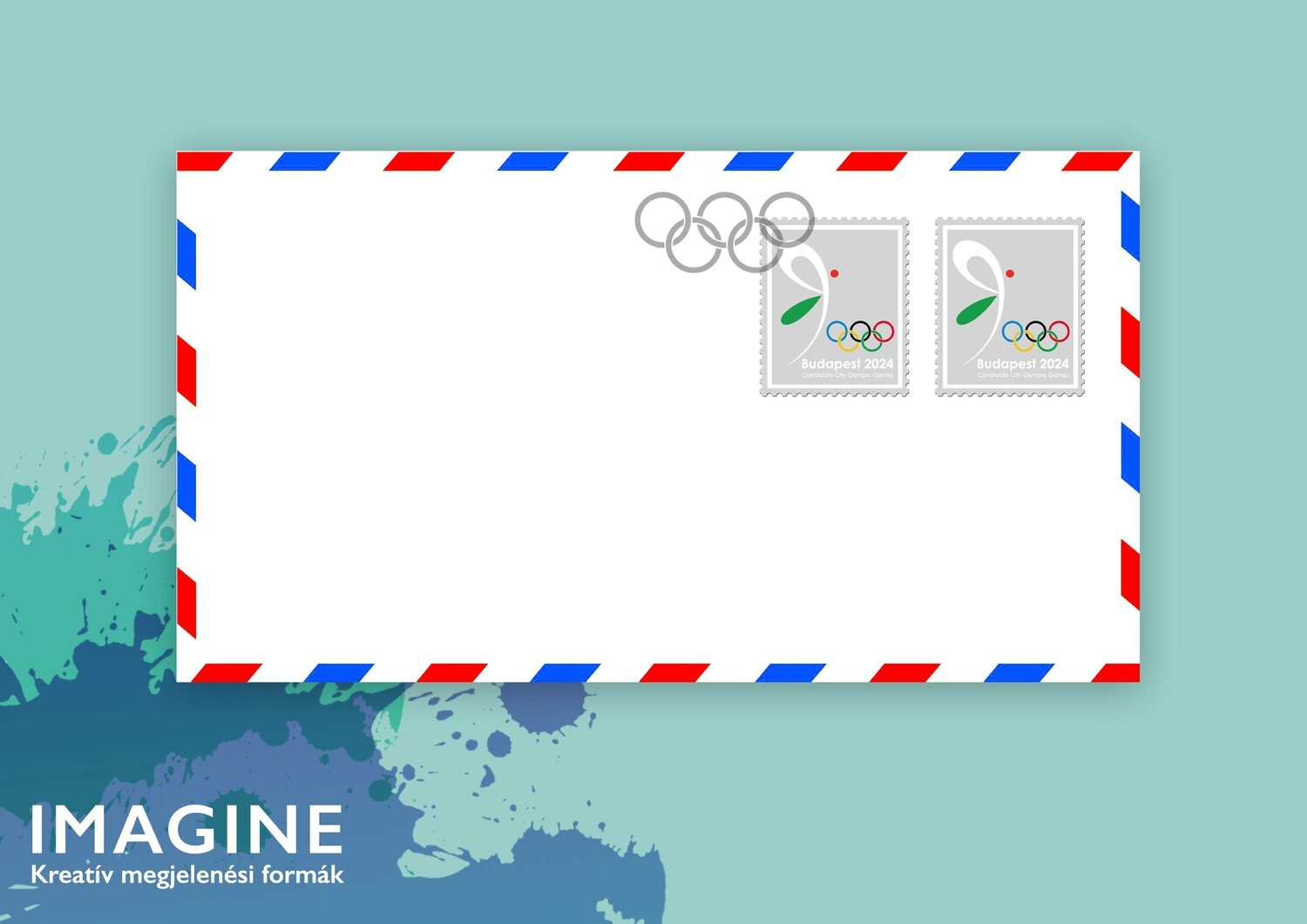 #BUDAPEST 2024 Olimpiai Logo terv  - 1 by Tari Zs&oacute;fi