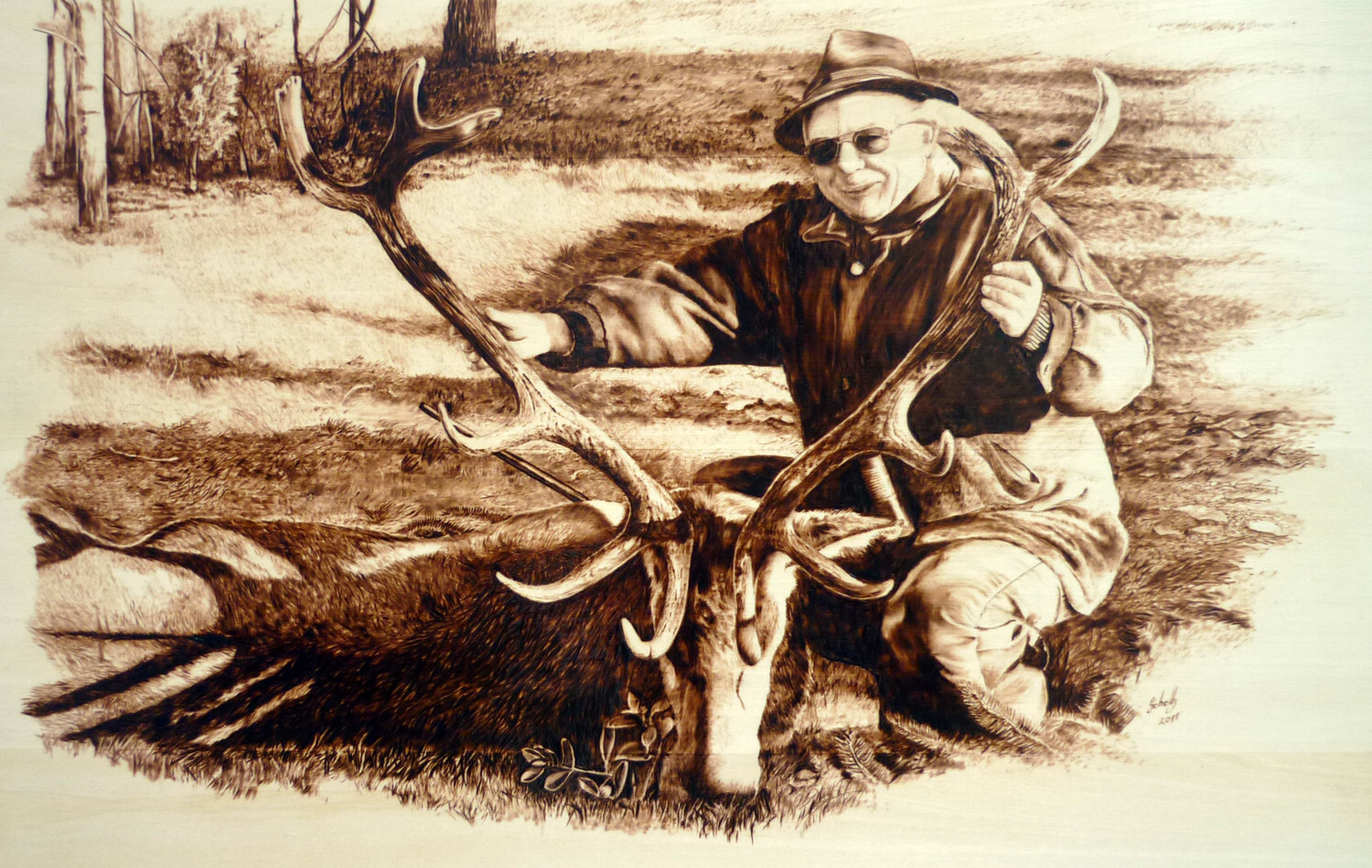 Fagrafika, Vad&aacute;szat - 1 by Schelb Zsolt