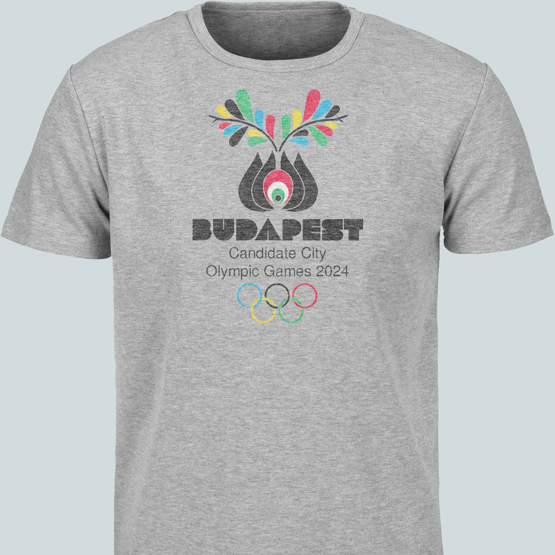 Olimpia log&oacute;terv Budapest 2024 - 1 by Kiss Norbert