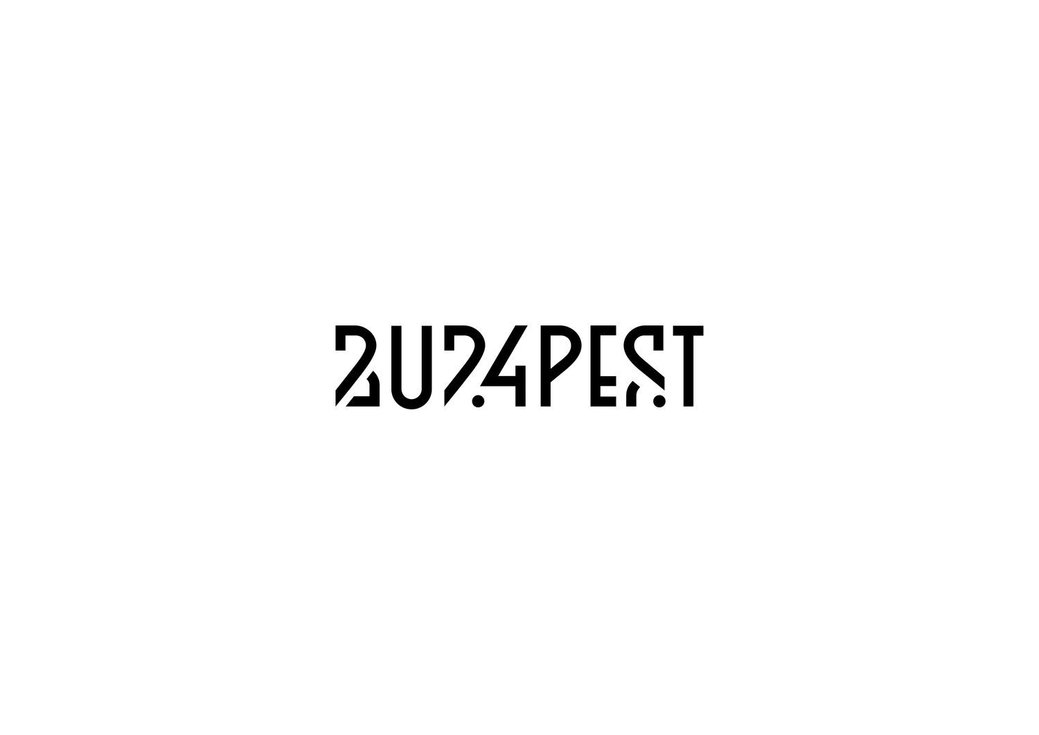 2024 Budapest Olimpic Games Candidate City log&oacute;p&aacute;ly&aacute;zat - 1 by sabotagegraphic