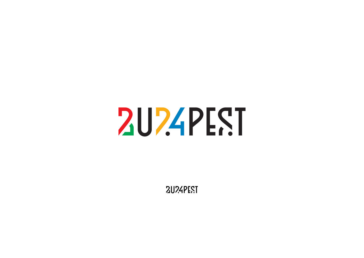 2024 Budapest Olimpic Games Candidate City log&oacute;p&aacute;ly&aacute;zat - 1 by sabotagegraphic