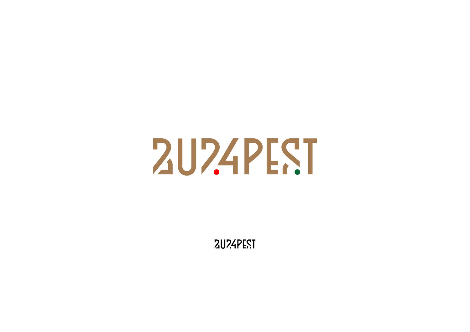 2024 Budapest Olimpic Games Candidate City log&oacute;p&aacute;ly&aacute;zat - 1 by sabotagegraphic