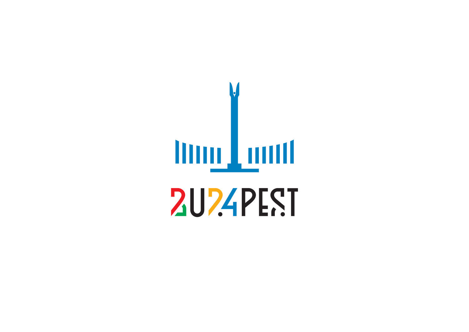 2024 Budapest Olimpic Games Candidate City log&oacute;p&aacute;ly&aacute;zat - 1 by sabotagegraphic
