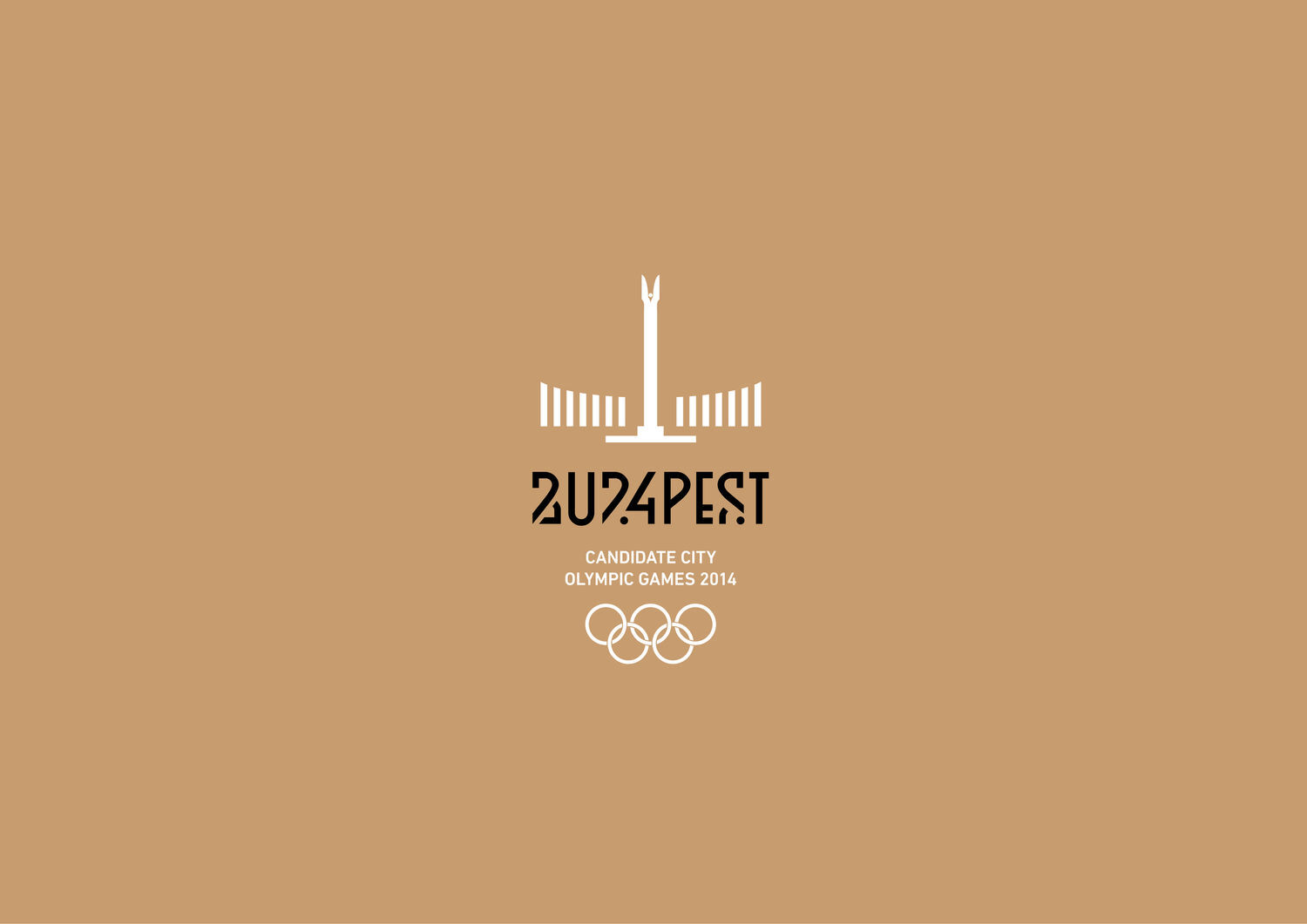 2024 Budapest Olimpic Games Candidate City log&oacute;p&aacute;ly&aacute;zat - 1 by sabotagegraphic