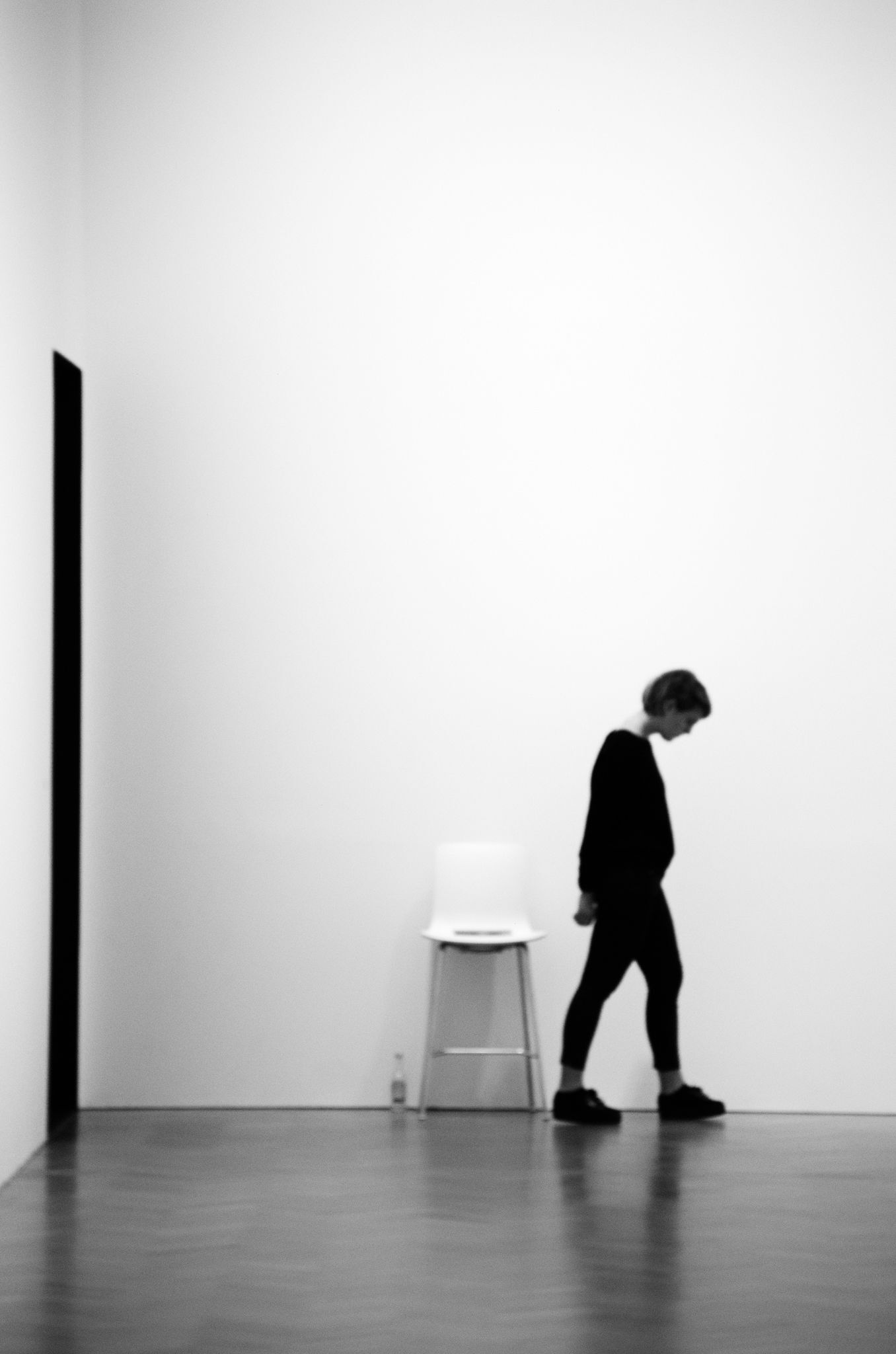 She (from an exhibition) - 1 by Laszlo Kovacs