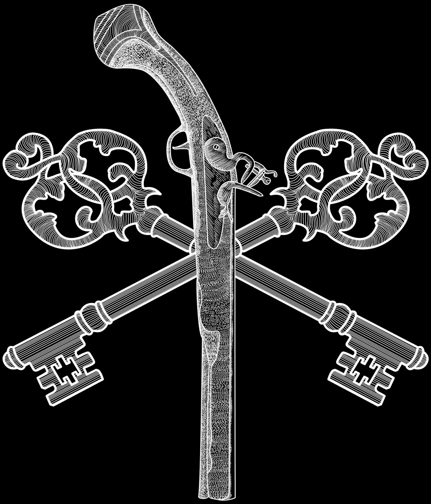 Gun & Keys - 1 by Babusty&aacute;k  Bal&aacute;zs 