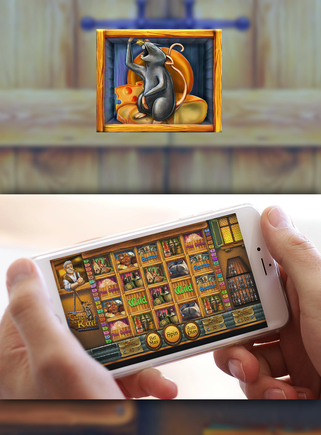 Catch the Rat! - Video Slot JumaPlay Real-től - 1 by Moln&aacute;r Nikoletta