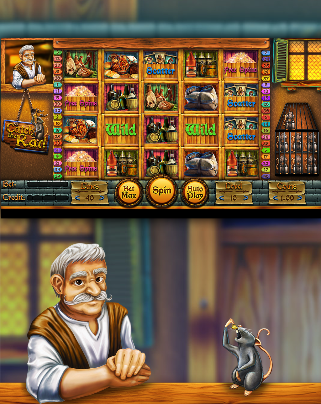 Catch the Rat! - Video Slot JumaPlay Real-től - 1 by Moln&aacute;r Nikoletta