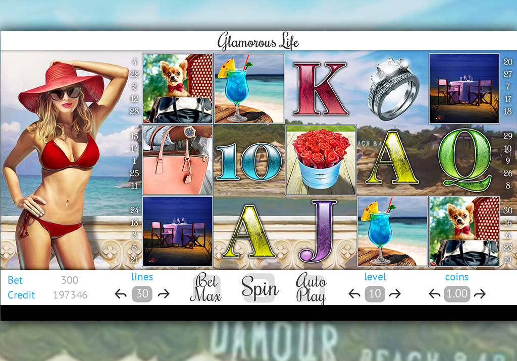 Glamorous Life - Video Slot JumaPlay Real-től - 1 by Moln&aacute;r Nikoletta